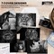 Better Office Products All Occasion Greeting Cards & Envs, 4inx6in Black & White Wild Animal Portraits, Blank Inside, 50PK 64640 - alternate 6